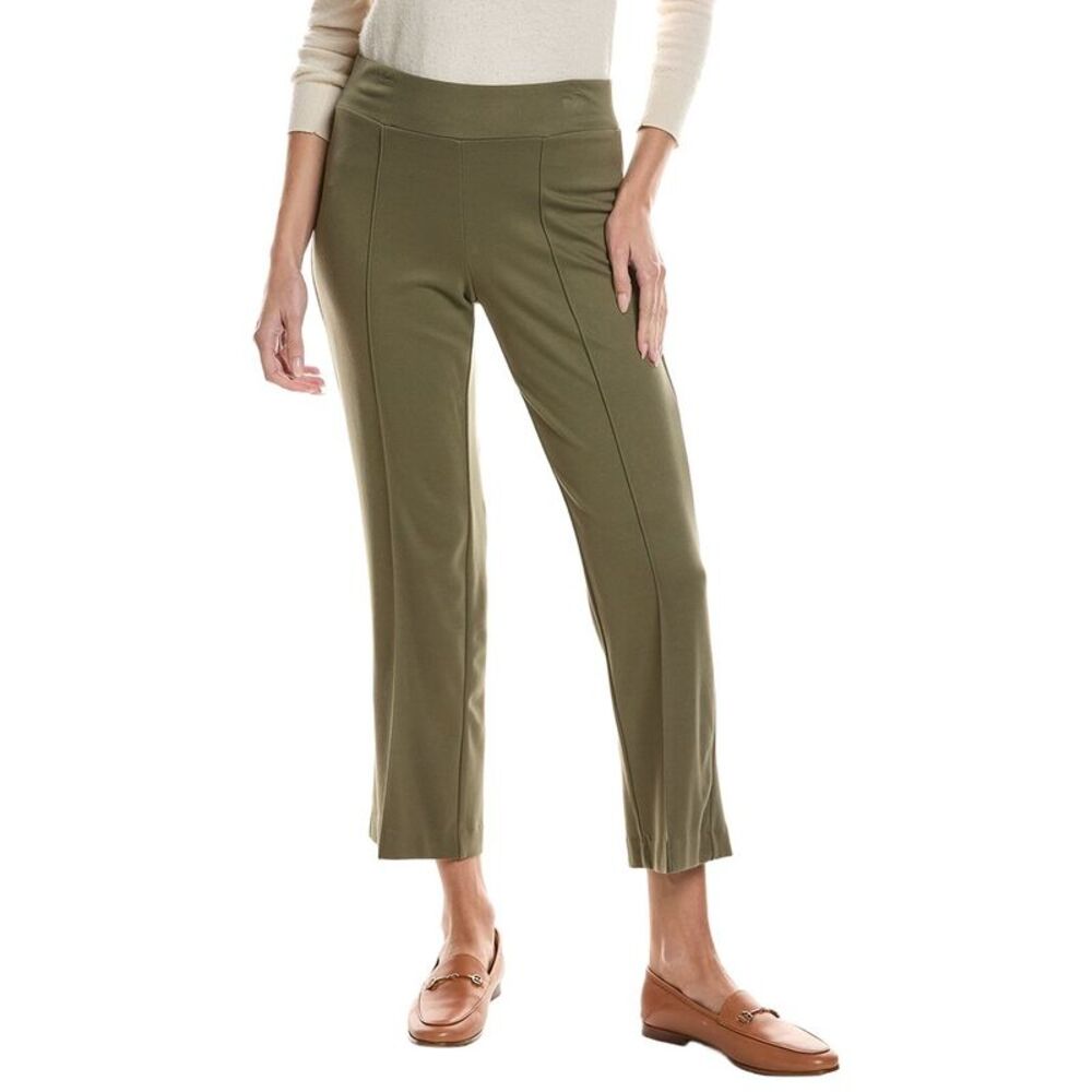 Jones New York Womens  Petite Pull-On Pintuck Trouser, Green